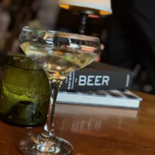 Martini with live music to go with an amazing vibe