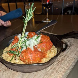paella, food