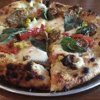 Meatball Pizza