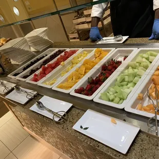 Breakfast Buffet - fresh cut fruit