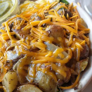 Steaks and Eggs Bowl