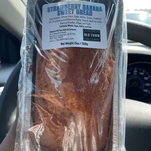Strawberry Banana Bread from Old Town Baking Company