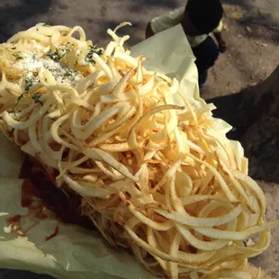 I've never seen these type of fries!