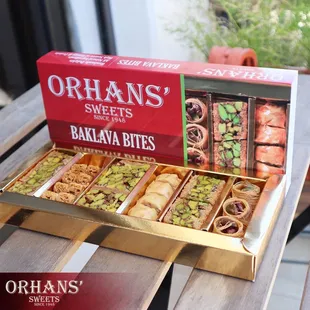 a box of orhan's sweets