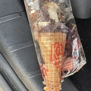 i recently bought ice cream and it looks very disgusting , when I returned to the store the manager refused to return it .