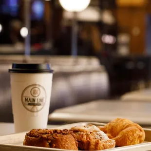 Coffee and Pastries from Main Line