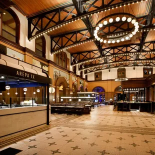 Harvest Hall Main Hall at Night