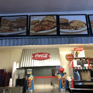 Front desk view as you come and pay when you go