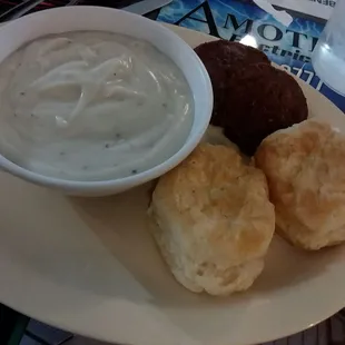Biscuits and gravy
