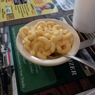 Mac n cheese on the side