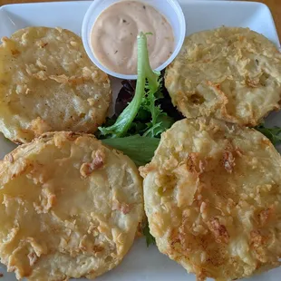 Had to try the fried green tomatoes ~ yummy!!