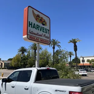 truck parked in parking lot