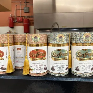 a variety of spices