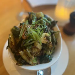 Brussel sprouts with the most amazing flavors. A must try!