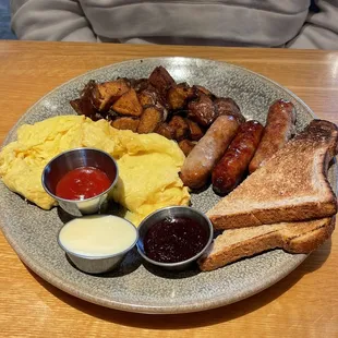 American Breakfast Two Eggs