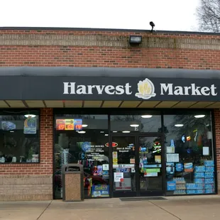 the front of the store