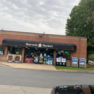 the front of the store