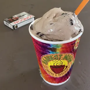 Chocolate Oreo Mooner (They asked whether I wanted chocolate or vanilla)