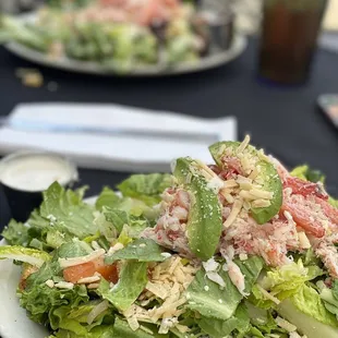 Delish crab salad.