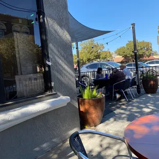 Outside on a beautiful day!