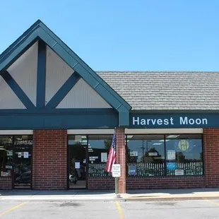 the front of the store