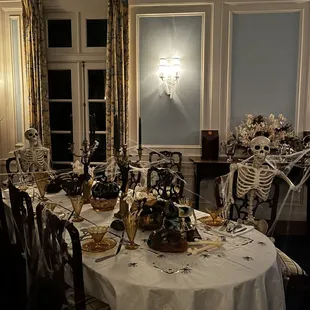 Part of the Lilly House that was set up. Each room has it's own theme, pretty neat!