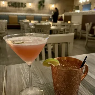 Count Me Gin and Tokyo Apple Mule