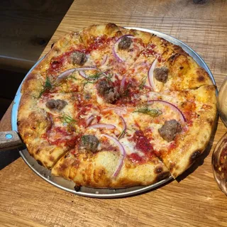 Fennel Sausage Pizza