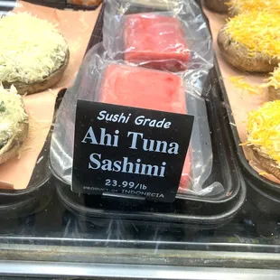 Only place you can get sushi grade tuna in El Cajon!