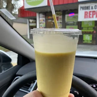 Heart something... mango avocado banana pineapple delish!