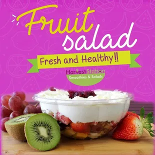 a bowl of fruit salad