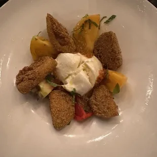 Heirloom Tomato and Watermelon Salad