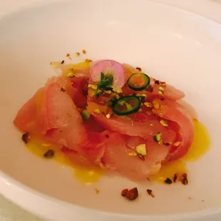 Hamachi Crudo