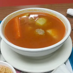 Albondigas Soup