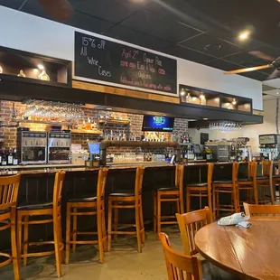 Bar area