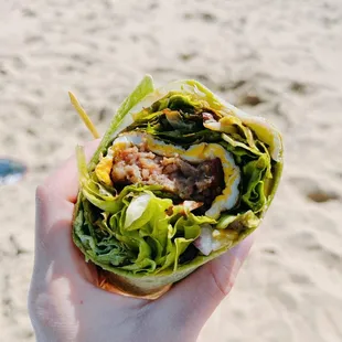 Beach Burrito Sandwich