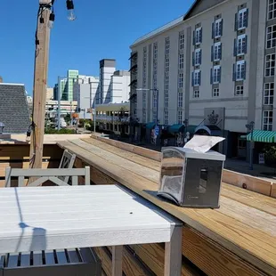 View from the roof top