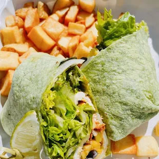 Beach Burrito Sandwich
