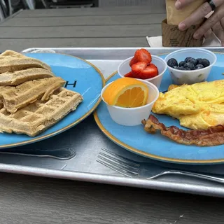 Sweet Potato Waffle A la Carte