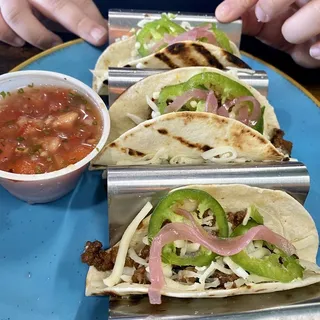 Steak Taco Plate