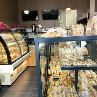 Interior and cashier in the back