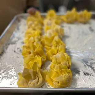 Handmade Wontons and Curry Wontons everyday