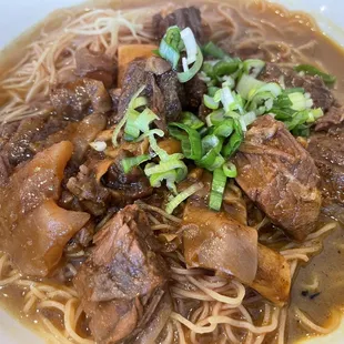 Satay Beef Noodle Soup