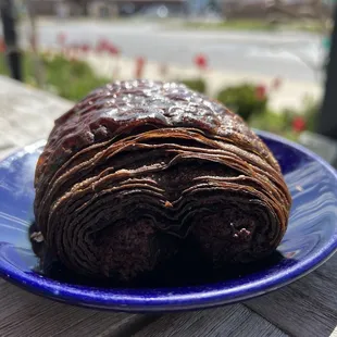Cowboy chocolate croissant