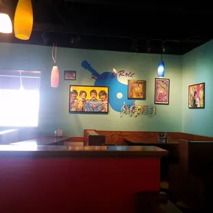 Wall art at Harvey Hinklemeyers!