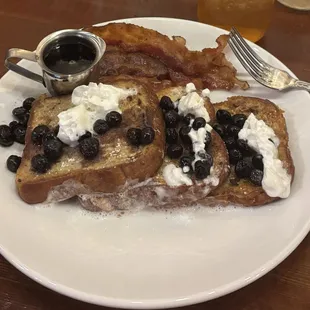 Blueberry Compote French Toast