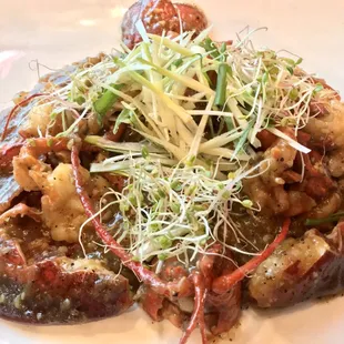 Black Truffle Ginger Lobster