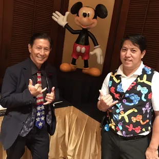 Performing at the Aulani was really nice!