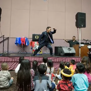 Opening the show with Mission Impossible!