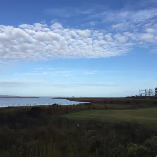 A nice view for breakfast in the gazebo on a Fall day.